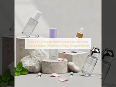 13/410 PETG-Tropffflasche Individuelle Parfüm-Tropffflaschen, die leere Tropffflaschen verteilen