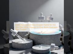 Graduierte Tropfer Glas Pipette für 1Oz 10Ml 30Ml 100Ml Ätherisches Öl Glasflasche Graduierte Glas Tropfer