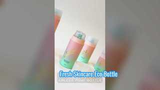 Kunststoffflasche ohne Luft