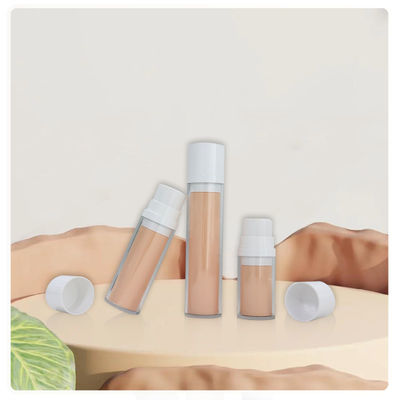 kaufen Körperlotion PETG 50 ml Luftlose Pumpflaschen Set Kunststoff recycelbare Hautpflegeverpackung online manufacture