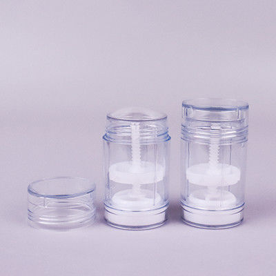 kaufen Durchsichtige Deodorant Stick Behälter Recycling-Deodorant Behälter 30g 50g 75g mit Bodenfüllung online manufacture