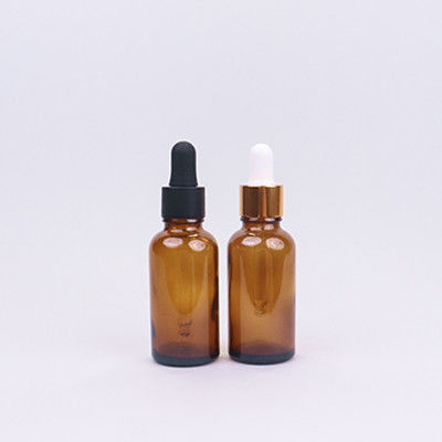 kaufen Essenzöl Wiederauffüllbare Amber Glas Tropffflasche 60 ml mit Aluminiumverschluss online manufacture