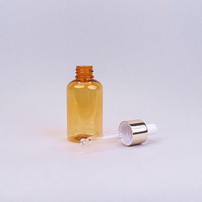 kaufen Leichtgewichtige 60 ml Amber PET-Tropffflasche für Hautpflege und Flüssigkeitspräparate online manufacture