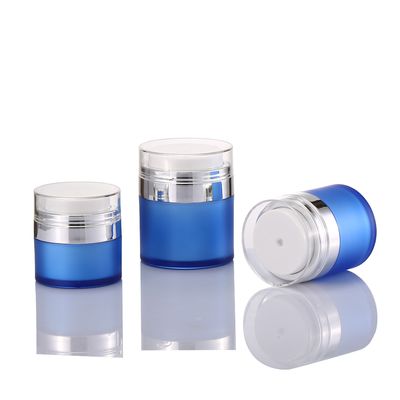 kaufen 15 ml 30 ml 50 ml PP Zentrum aus Glas Gesichtscreme Glas leeren luftlosen kosmetischen Behälter online manufacture