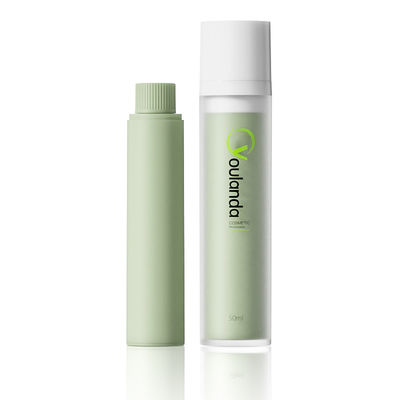 kaufen PET 15 ml 30 ml 50 ml Nachfüllbare Luftlose Pumpe Flasche Recycelbare Hautpflege Verpackung online manufacture