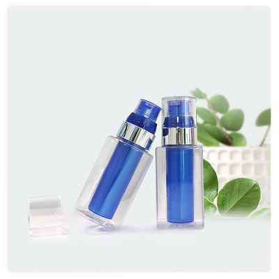 PETG Luftlose Pumpenflasche Doppelkammer Plastikflasche