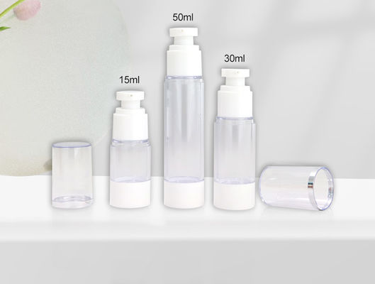 Luftlose Flasche Hautpflege Luftlose Pumpflaschen 15 ml 30 ml 50 ml Nachhaltige Verpackung für Schönheitsprodukte