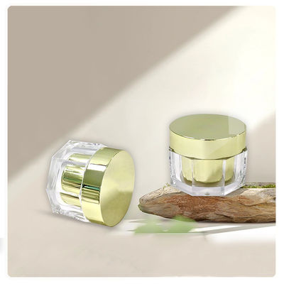 PMMA 100 ml 120 ml Kosmetikgläser Flasche mit Creme Behälter mit Creme Flaschen Kosmetikverpackung