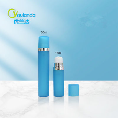 PP Portable Lotion Mehrfachverwendbare Luftlose Pumpflaschen Portable Lotion Behälter 15ml 30ml 50ml