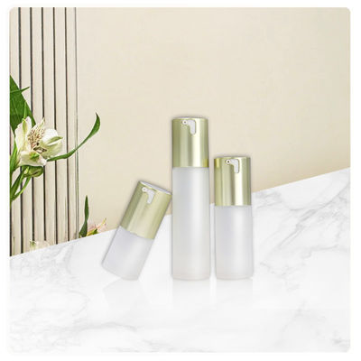 3 Stück Lotion Pump Behälter Klarer luftloser Pump Flasche 15 ml 30 ml 50 ml Für frische Produkte