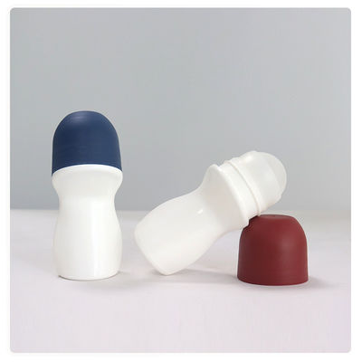 Kosmetik Leere 50 ml Frost Roll auf Flasche PP PE Roll auf Flaschen Leere
