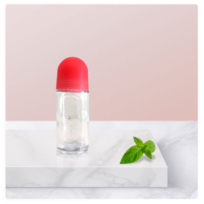 50 ml Glas Roll On Deodorant Flaschen Kunststoff Wiederauffüllbare Rollerball Parfum