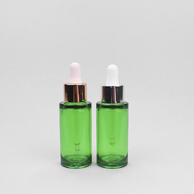 30cc PETG Grüne Tropffflasche Luxus-Tropffflaschen mit Squeeze Top