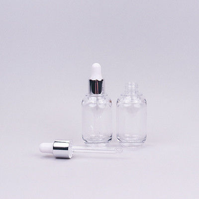13/410 PETG Hautpflege Tropffflasche Kleine Tropffflasche mit Gummi-Tropfkopf