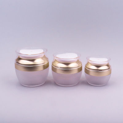 15g 30g 50g Kosmetische Gläser Luftlose Pumpgläser für Hautpflegecreme und Anti-Aging-Creme