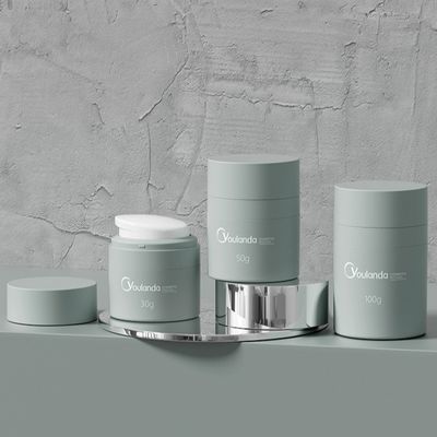 PP Luftlose Creme Kosmetische Gläser Leerbehälter für Creme 30ml 50ml 100ml YLD04A
