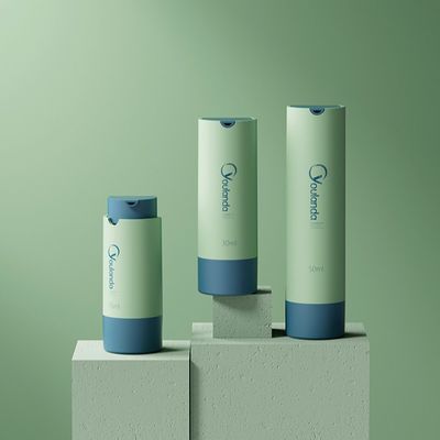 15 ml 30 ml 50 ml Plastik-Flasche ohne Luft leeren Nachfüllbare Luftlose Pumpen Flaschen angepasst