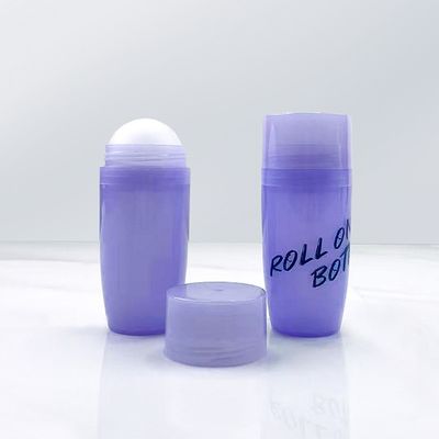 PP 50ML Leere Flaschenrolle für ätherische Öle Plastikflaschenrolle für Deodorantflaschen