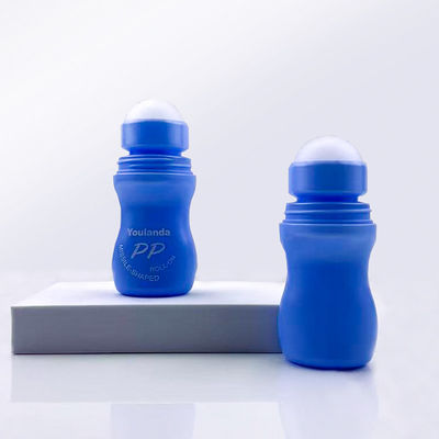 80 ml Plastikflaschen mit Rollenkugeln für ätherische Öle Leere Parfümflaschen mit Rollenkugeln Frische Sonnencreme Flasche