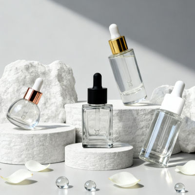 Graduierte Tropfer Glas Pipette für 1Oz 10Ml 30Ml 100Ml Ätherisches Öl Glasflasche Graduierte Glas Tropfer