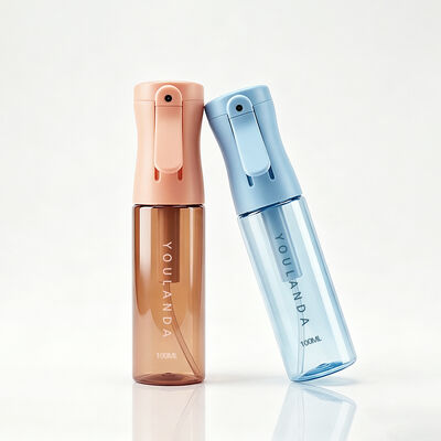 100 ml PET-Material Mehrfarbige kontinuierliche Sprühflasche mit Schloss Wiederauffüllbarer Nebelsprühgerät für Toner und Reinigung