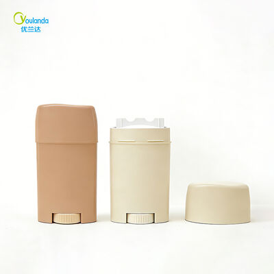 PP Deodorant Stick Behälter Antiperspirant Kunststoff Kosmetik Verpackung Öko-freundliche Deodorantröhren